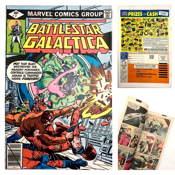 Marvel Other - RARE Battlestar Galactica #7 - Marvel Comics 1979